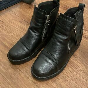 Black booties